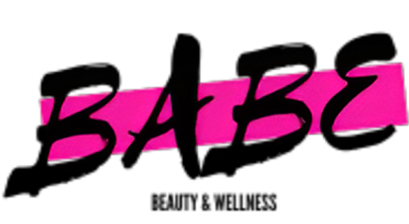 Pink graffiti-style text on black background.